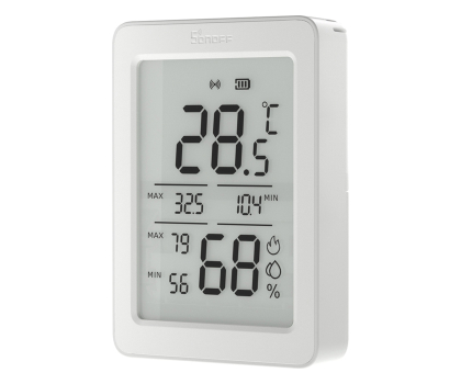 Czujnik inteligentny Sonoff Czujnik Temperatury i Wilgotności ZigBee LCD AirGuard TH SNZ